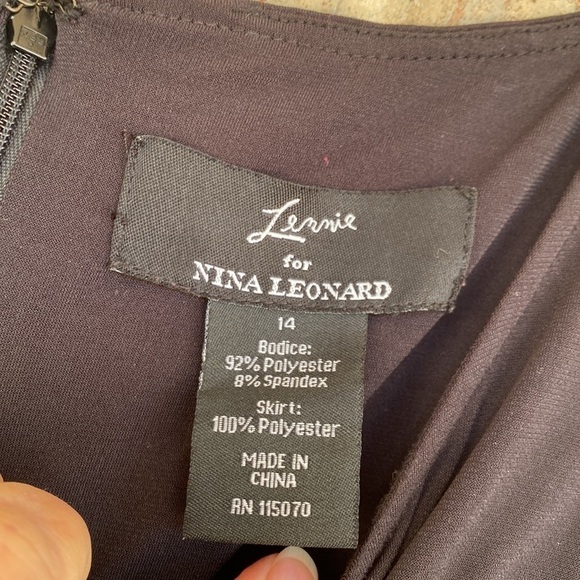 Lemmie for Nina Leonard Sleeveless Floral Dress - Picture 4 of 8